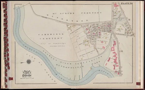 Atlas of the city of Cambridge, Massachusetts