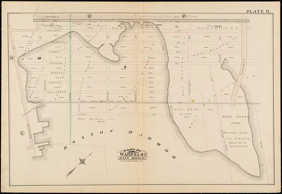 Atlas of the city of Boston : South & East Boston