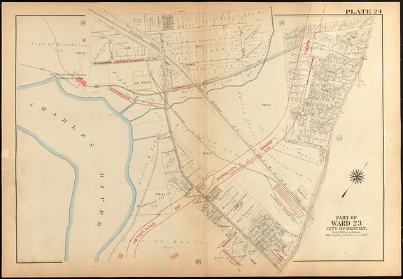 Atlas of the city of Boston, West Roxbury