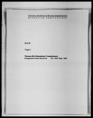 Unregistered Letters Received