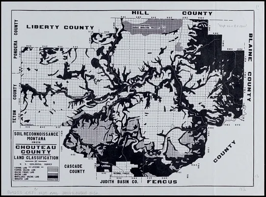 Soil reconnoissance, Montana 1925