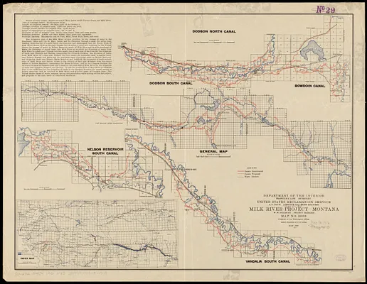 Milk River Irrigation Project, Montana