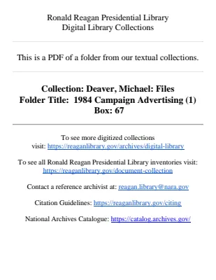 1984 Campaign Advertising (1)