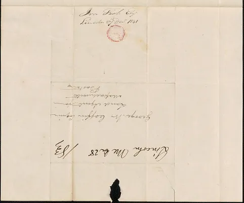 Ira Fish to George Coffin, 27 December 1841