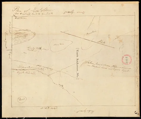 Plan of Andover (East Andover), surveyor's name not given, dated 1794-5.