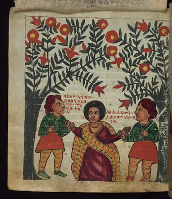 The Archangel helping Susanna preserve her purity