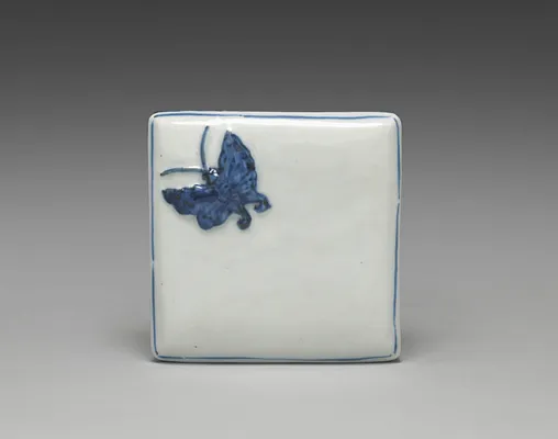 Lid for a Box with Butterfly