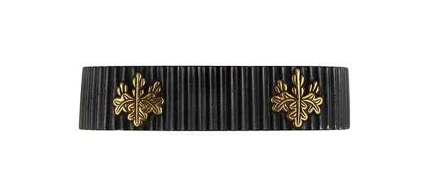 Fuchi with Paulownia Crests