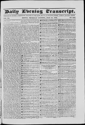 Daily Evening Transcript