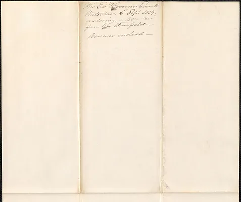 Governor Edward Everett to George Coffin, 6 September 1839