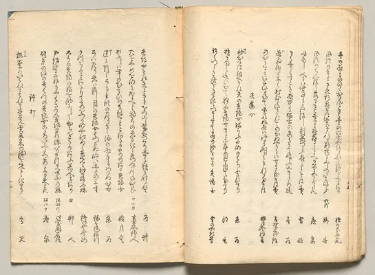 Spread Twenty-Two from Volume Four of People of Japan in Light Verse (Kyōka)
