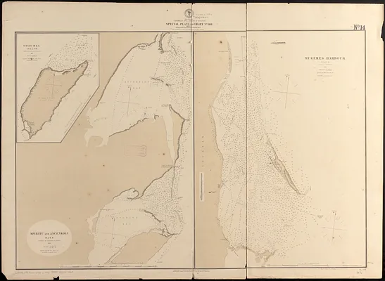 Caribbean Sea--coast of Yucatan, special plans to chart no. 401