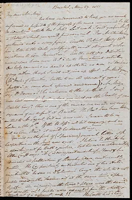 Letter from John Bishop Estlin, Bristol, to Samuel May, May 29, 1851