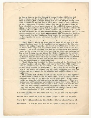 Letter from President Theodore Roosevelt to Philip B. Stewart