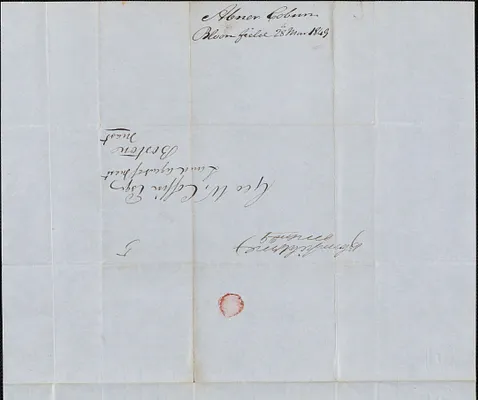 Abner Coburn to George Coffin, 28 March 1849