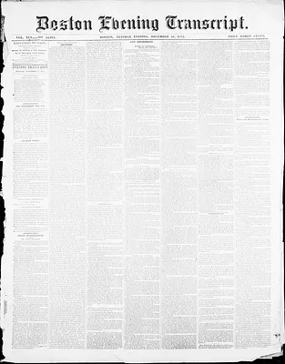 Boston Evening Transcript