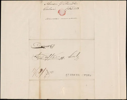 Anson G. Chandler to George Coffin, 17 February 1833