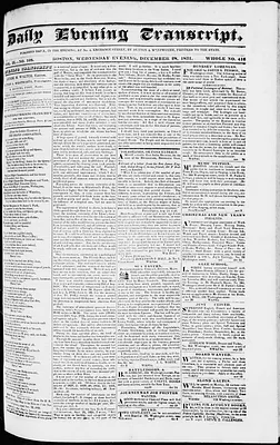 Daily Evening Transcript