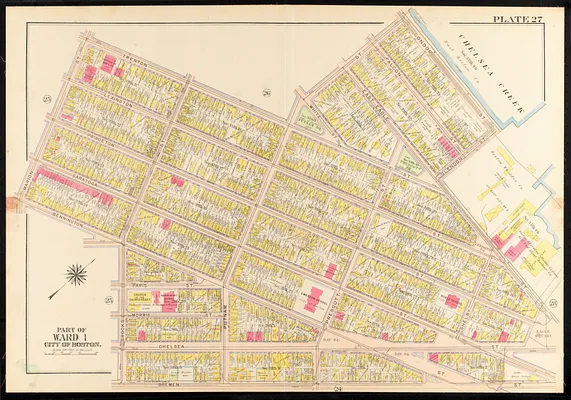Atlas of the city of Boston, Charlestown and East Boston