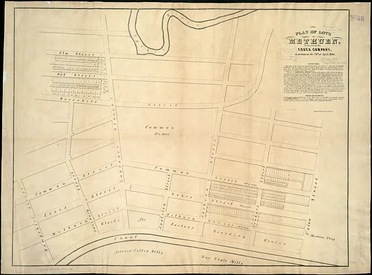 Plan of lots in Methuen