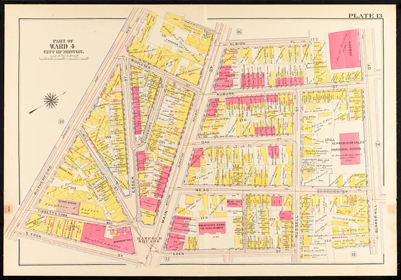 Atlas of the city of Boston, Charlestown and East Boston