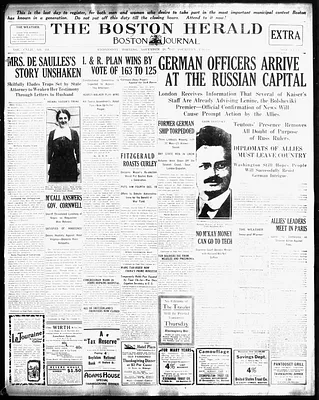 Boston Herald and Boston Journal