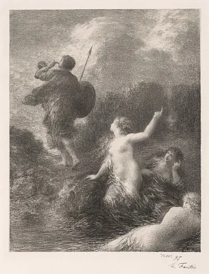 Goetterdaemmerung:  Siegfried et les filles