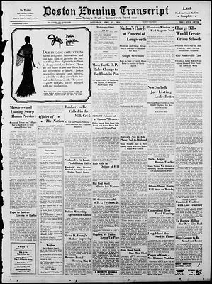 Boston Evening Transcript
