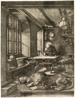 St. Jerome in his Study