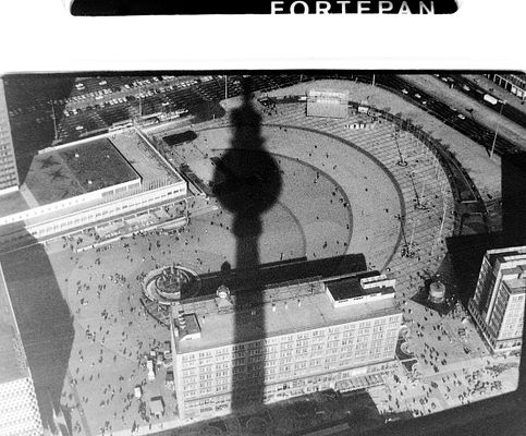 Aerial View of Alexanderplatz, Berlin