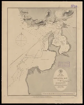West Indies, Haiti or Santo Domingo, Cayes, Flamand, St. Louis and Meste Bays
