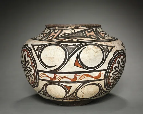 Water Jar (Olla) with Rosettes