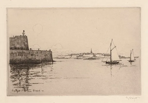 Saint-Malo Viewed from Dinard (Saint-Malo vu de Dinard)