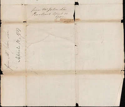 John Lee to John Brooks, Leonard Jarvis, Rufus Putnam, and Nathaniel Wells, 10 April 1787
