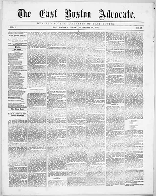 The East Boston Advocate