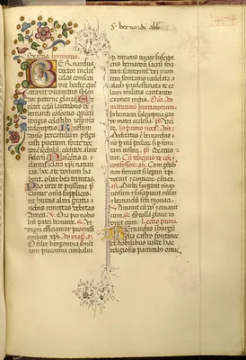 Leaf from Breviary