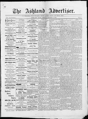 The Ashland Advertiser