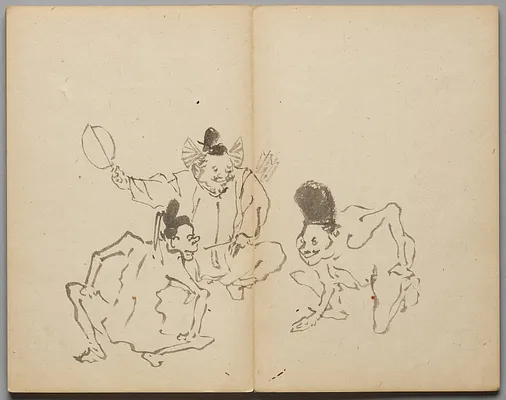 Wrestling Match from Sketch Album