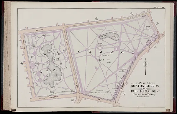 Atlas of the city of Boston, Boston proper