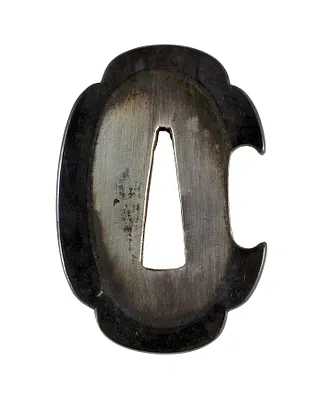 Silver Tsuba