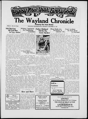 The Wayland Chronicle