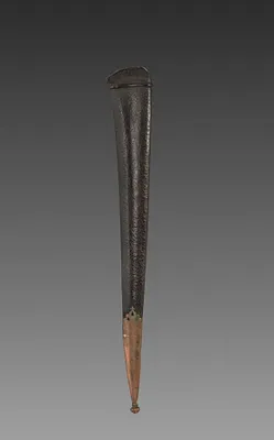 Dagger (brown leather case)