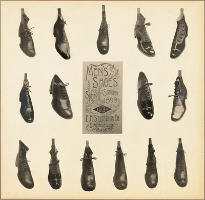 Men's shoes, spring and summer 1899, E.H. Stetson & Co., Springfield, Mass.
