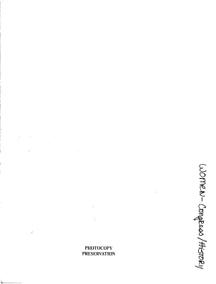 Women – Congress / History
