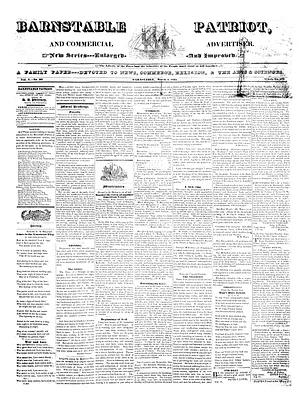 Barnstable Patriot, and Commercial Advertiser
