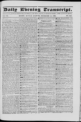 Daily Evening Transcript