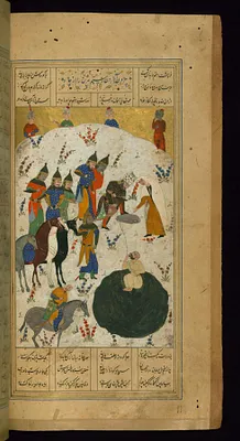 Rustam Rescues Bizhan from the Pit