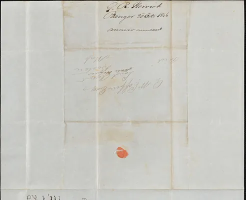 G. R. Herrick to George Coffin, 20 October 1846