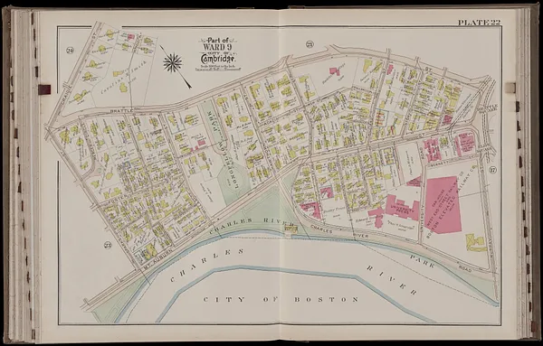 Atlas of the city of Cambridge, Massachusetts