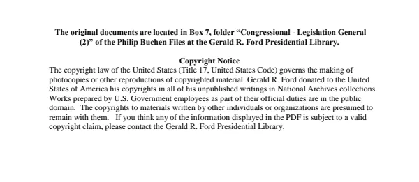Congressional - Legislation General (2)